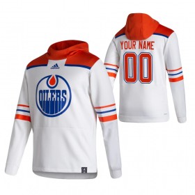 Edmonton Oilers Custom 2020-21 Reverse Retro Hoodie Sawyer - Mannen